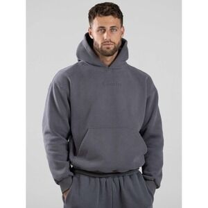 Comfrt Signature Hoodie Unisex Steel Grey XS New With‎ Tags